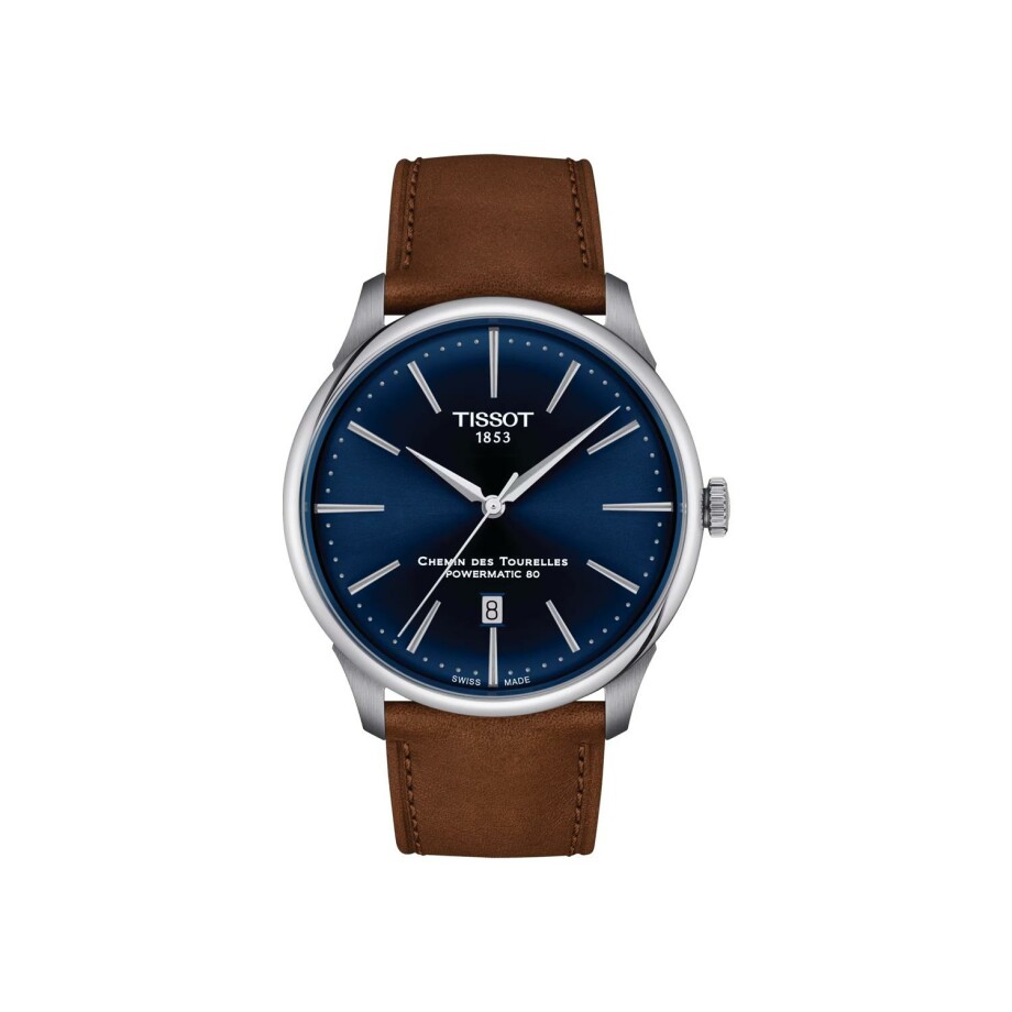 Tissot T-Classic Chemin Des Tourelles Powermatic 80 watch