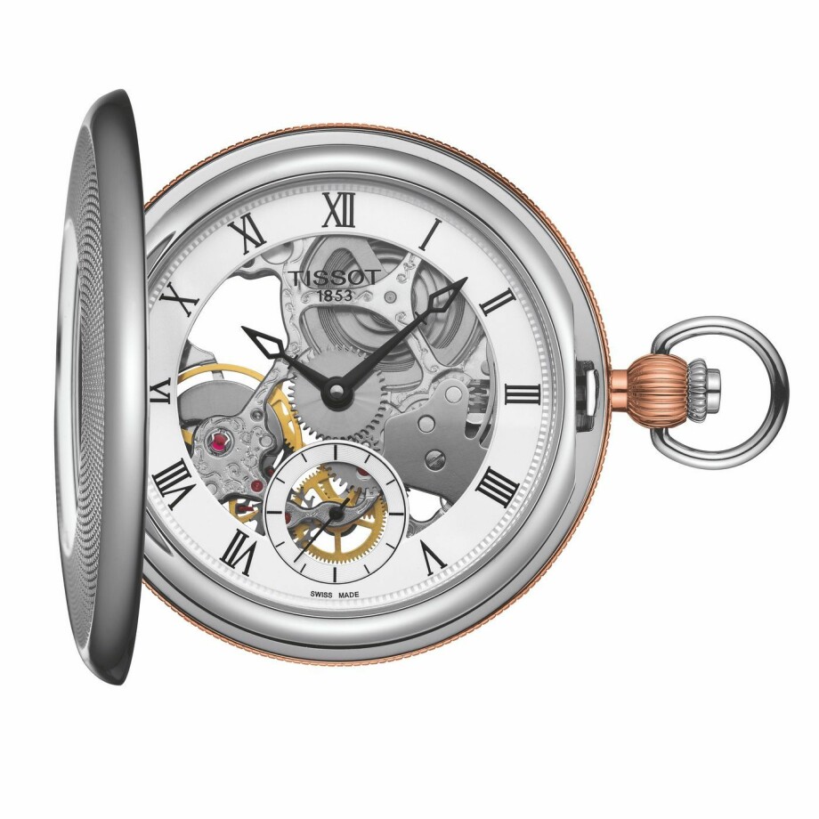 Tissot T-Pocket Bridgeport Mechanical Skeleton watch