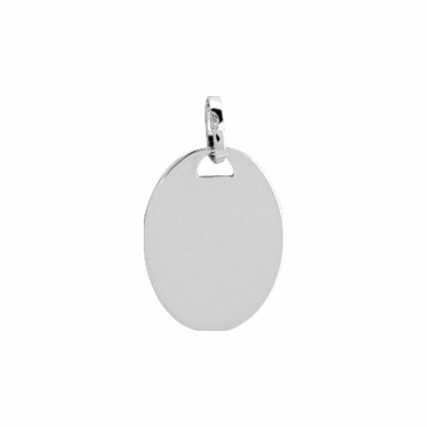 Médaille en or blanc