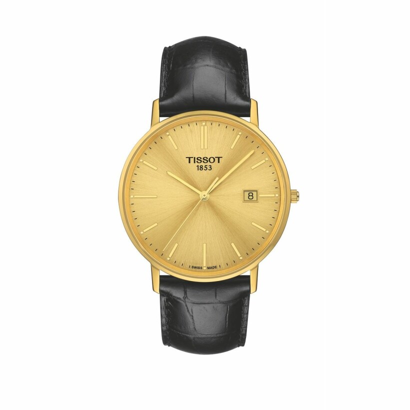 Tissot T-Gold Goldrun Sapphire 18K Gold watch