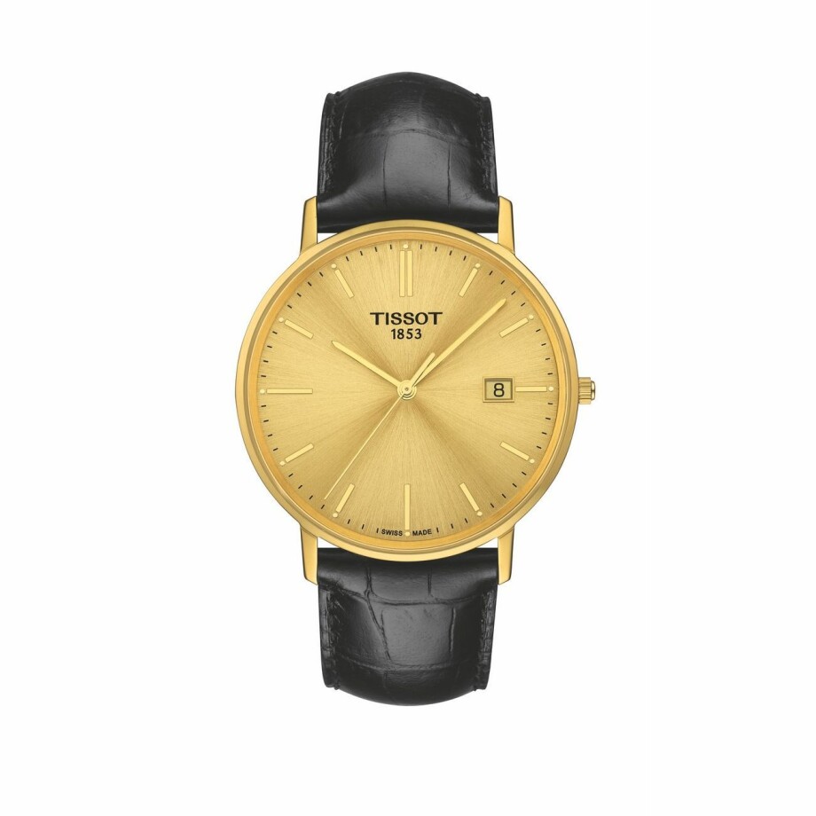 Montre Tissot T-Gold Goldrun Sapphire 18K Gold