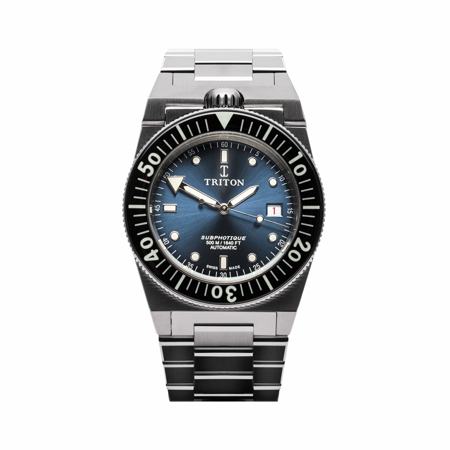 Achat Montre Triton Subphotique Classique Classic Black TR 01