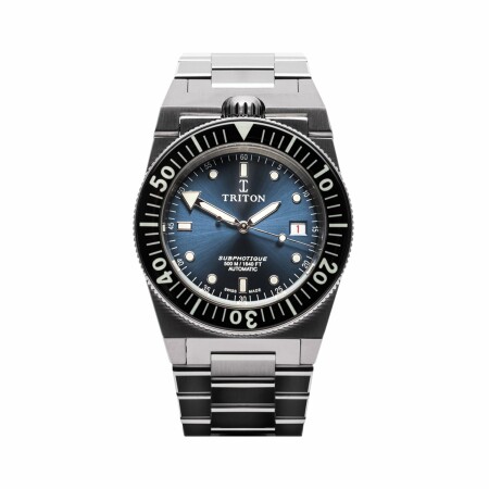 Montre Triton Subphotique Classique Atlantic Blue TR-01