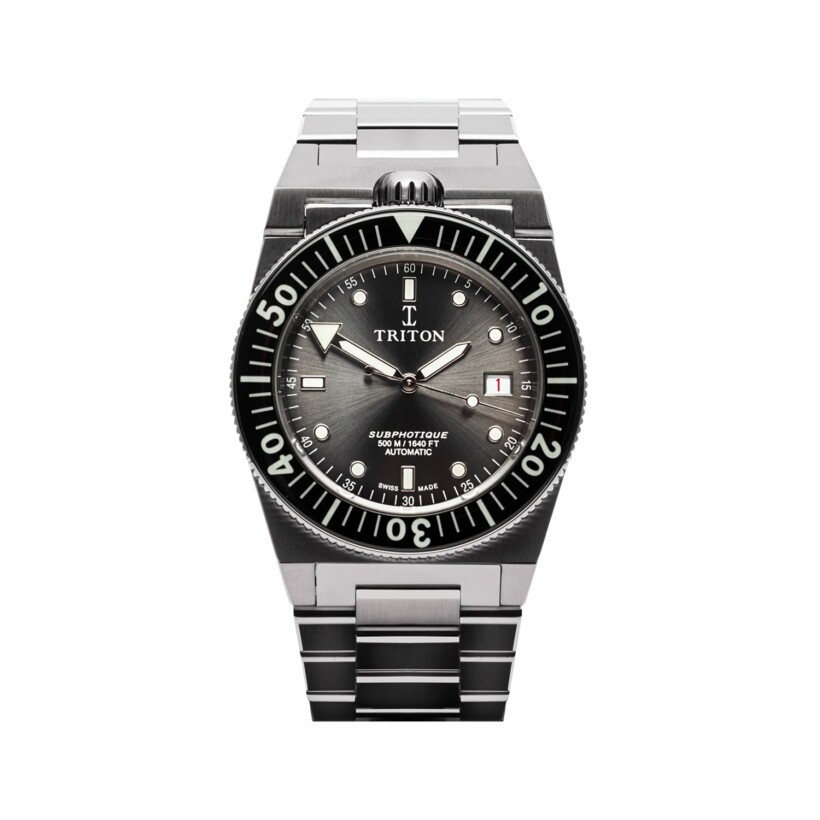 Triton Subphotic Classic Pearl Grey TR-01 watch