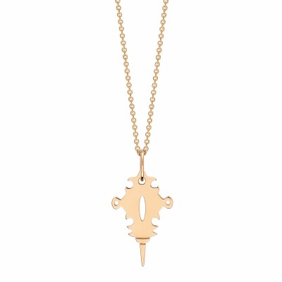 Collier GINETTE NY TANGER en or rose
