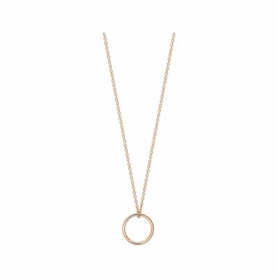 Collier Ginette NY Tiny CIRCLES en or rose