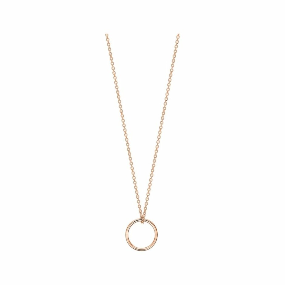 Collier Ginette NY Tiny CIRCLES en or rose