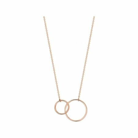 Ginette NY Tiny FUSION necklace, rose gold