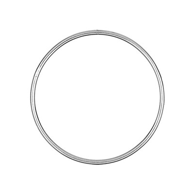 Bracelet jonc enfant 54mm fil 2mm argent massif