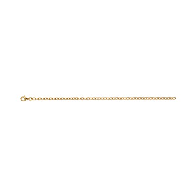 Chaîne argent forçat réglable 45cm
