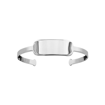 Bracelet argent esclave petit modele à graver