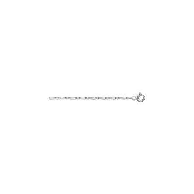 Bracelet argent enfant 1+1 2mm 13+2cm