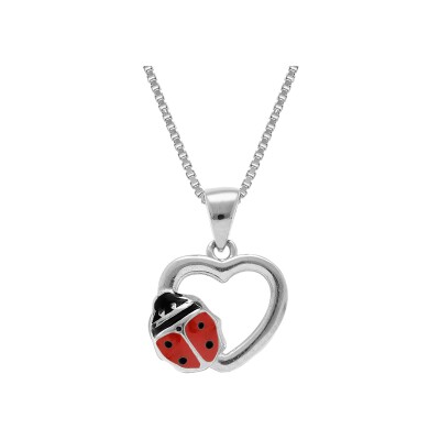 Collier argent rhodié oxydes blancs sertis 40+4cm