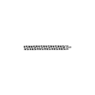 Bracelet acier maille 10mm 21cm