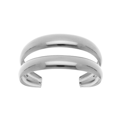 Bracelet acier double rang diam 60mm