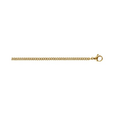 Chaîne acier gourmette 2.2mm 55cm