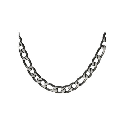 Collier acier 1+3 5mm 55cm