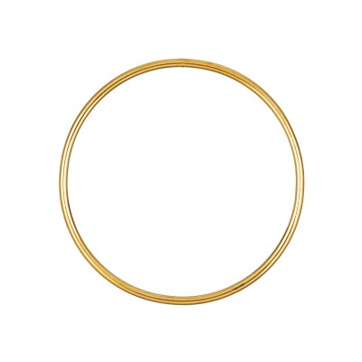 Bracelet plaqué or jonc 2mm enfant 50mm
