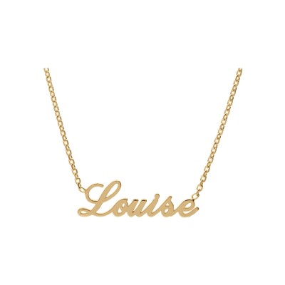 Collier gros modèle forçat dec anglaise plaqué or 43cm réglable 40cm