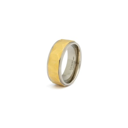 Bague Gemini Classics en titane