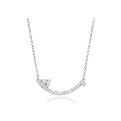 Collier Tinmel en or blanc et diamants