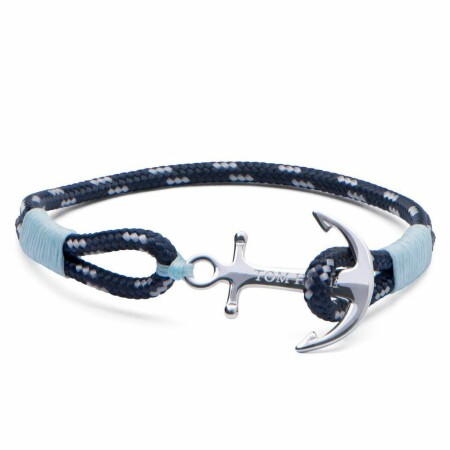 Bracelet Tom Hope Ice Blue XS bleu en argent