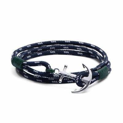 Bracelet Tom Hope Southern 3 M bleu, vert en argent