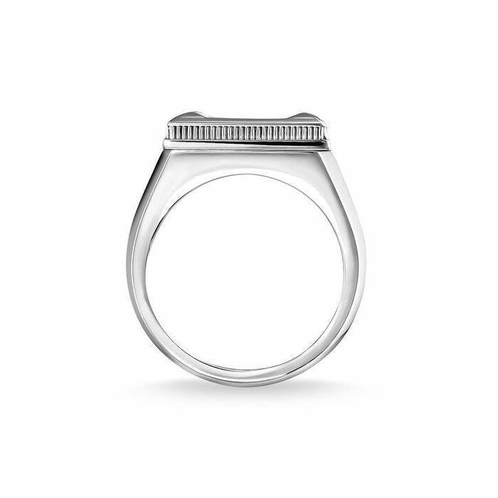 Bague Thomas Sabo Rebel at heart en argent et onyx