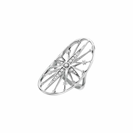 Bague Thomas Sabo Royalty Étoile en argent et oxyde de zirconium