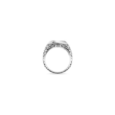 Bague Thomas Sabo en argent et onyx