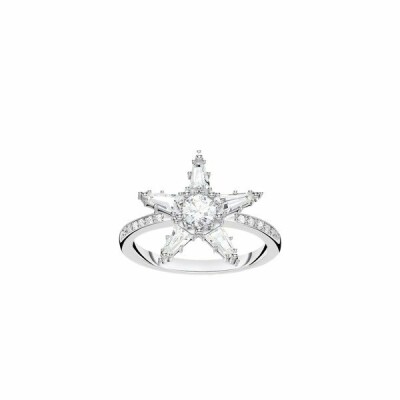 Bague Thomas Sabo Glam Soul étoile magique en argent et oxydes de zirconium