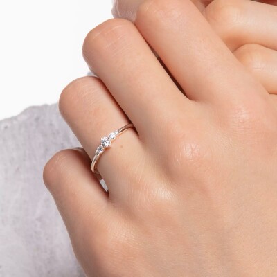 Bague Thomas Sabo en argent et oxyde de zirconium