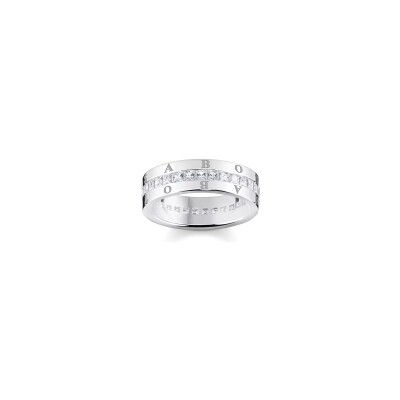 Bague Thomas Sabo en argent et oxyde de zirconium