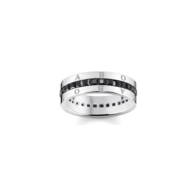 Bague Thomas Sabo Glam & Soul en argent et oxydes de zirconium, taille 60