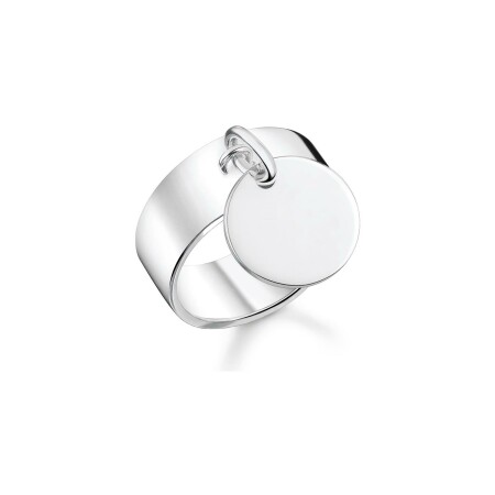 Bague Thomas Sabo avec médaille en argent