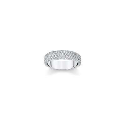 Bague Thomas Sabo en argent et oxyde de zirconium