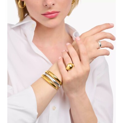 Bague Thomas Sabo en argent et plaqué or