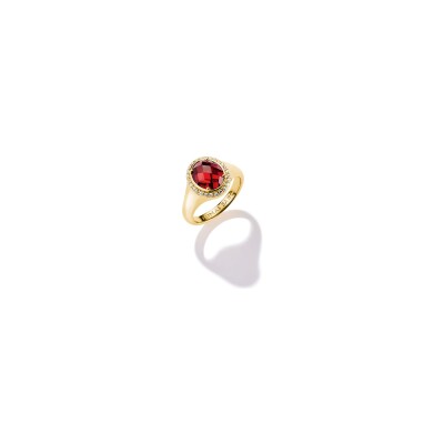 Bague Thomas Sabo en argent, plaqué or et oxyde de zirconium
