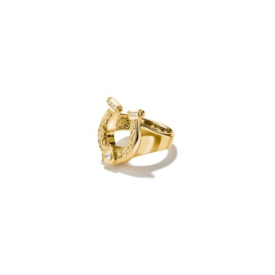Bague Thomas Sabo en argent, plaqué or et oxyde de zirconium