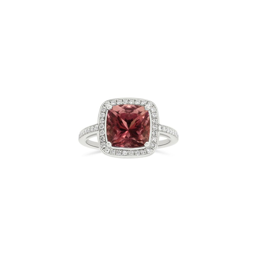 Bague Vaneste en or blanc, tourmaline et diamants