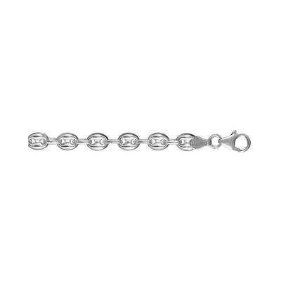 Bracelet argent grain de café 5mm 18cm