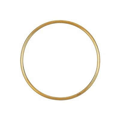 Bracelet plaqué or jonc 2mm enfant 54mm