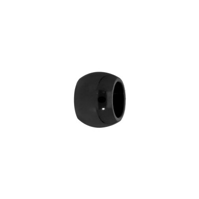 Charms acier medium pvd noir