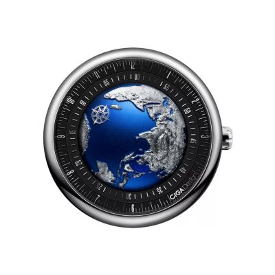Montre CIGA Design Series U Blue Planet II Pacific U033-SU01-W6U