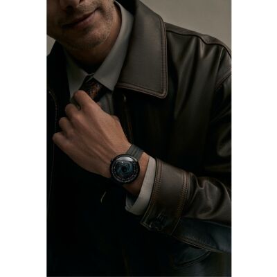 Montre CIGA Design x Label Noir Series U Black Star U035-BB01-W6B