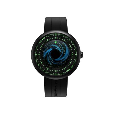 Montre CIGA Design x Label Noir Series U Black Star U035-BB01-W6B