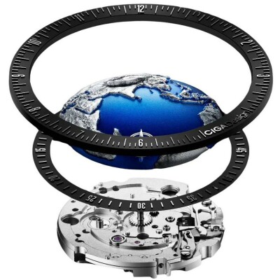 Montre CIGA Design Series U Blue Planet II U038-SU01-6U