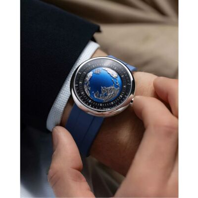 Montre CIGA Design Series U Blue Planet II Atlantic U039-SU01-W6U