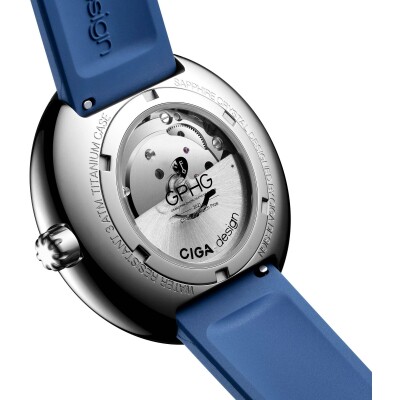Montre CIGA Design Series U Blue Planet II U039-TU01-W6U