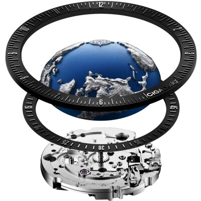 Montre CIGA Design Series U Blue Planet II U039-TU01-W6U